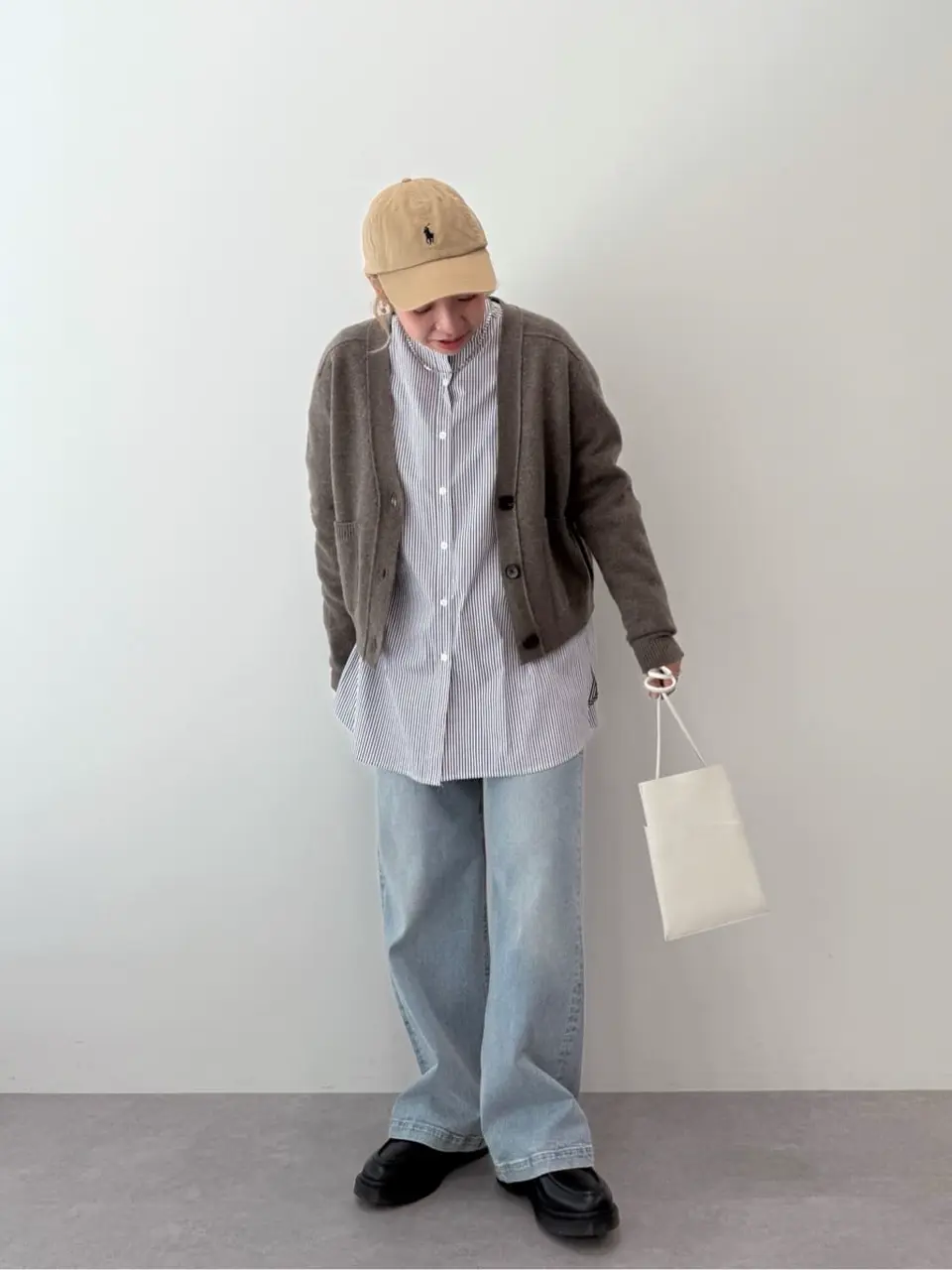 日本製】ウールカシミヤカーディガン/GARAGE OF GOOD CLOTHING