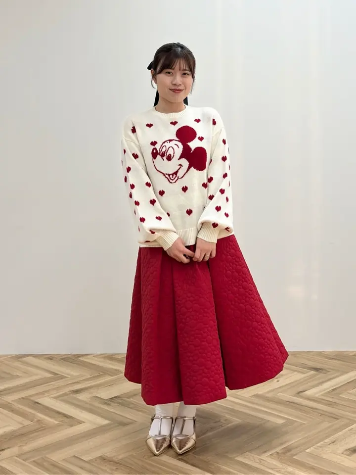 ミッキー / キルティングスカート/Areeam（アリーム）のフレアスカート