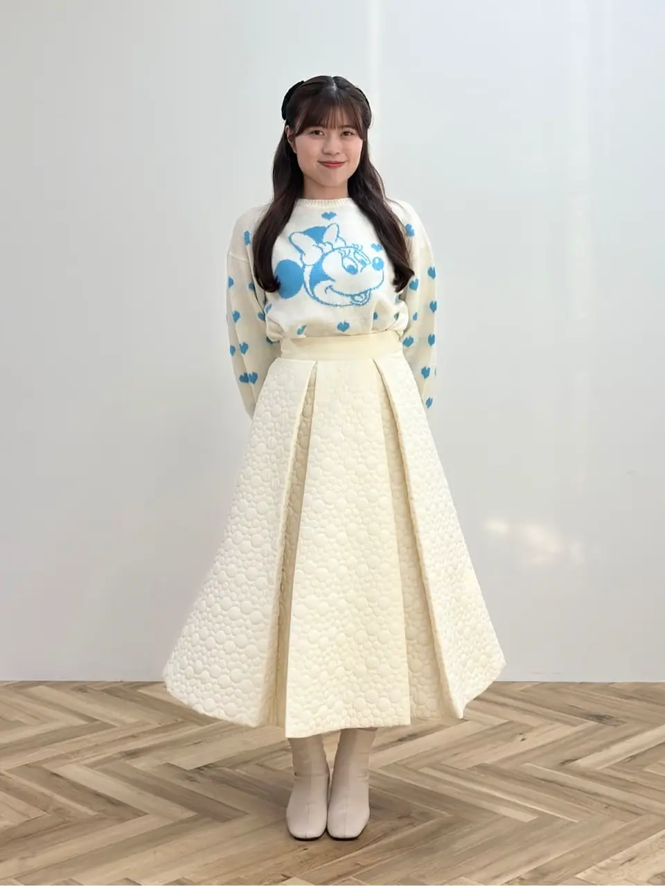 ミニー/ジャガードニットプルオーバー/Areeam（アリーム）のニット