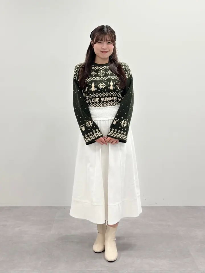 オラフ/ジャガードニットプルオーバー/Areeam（アリーム）のニット