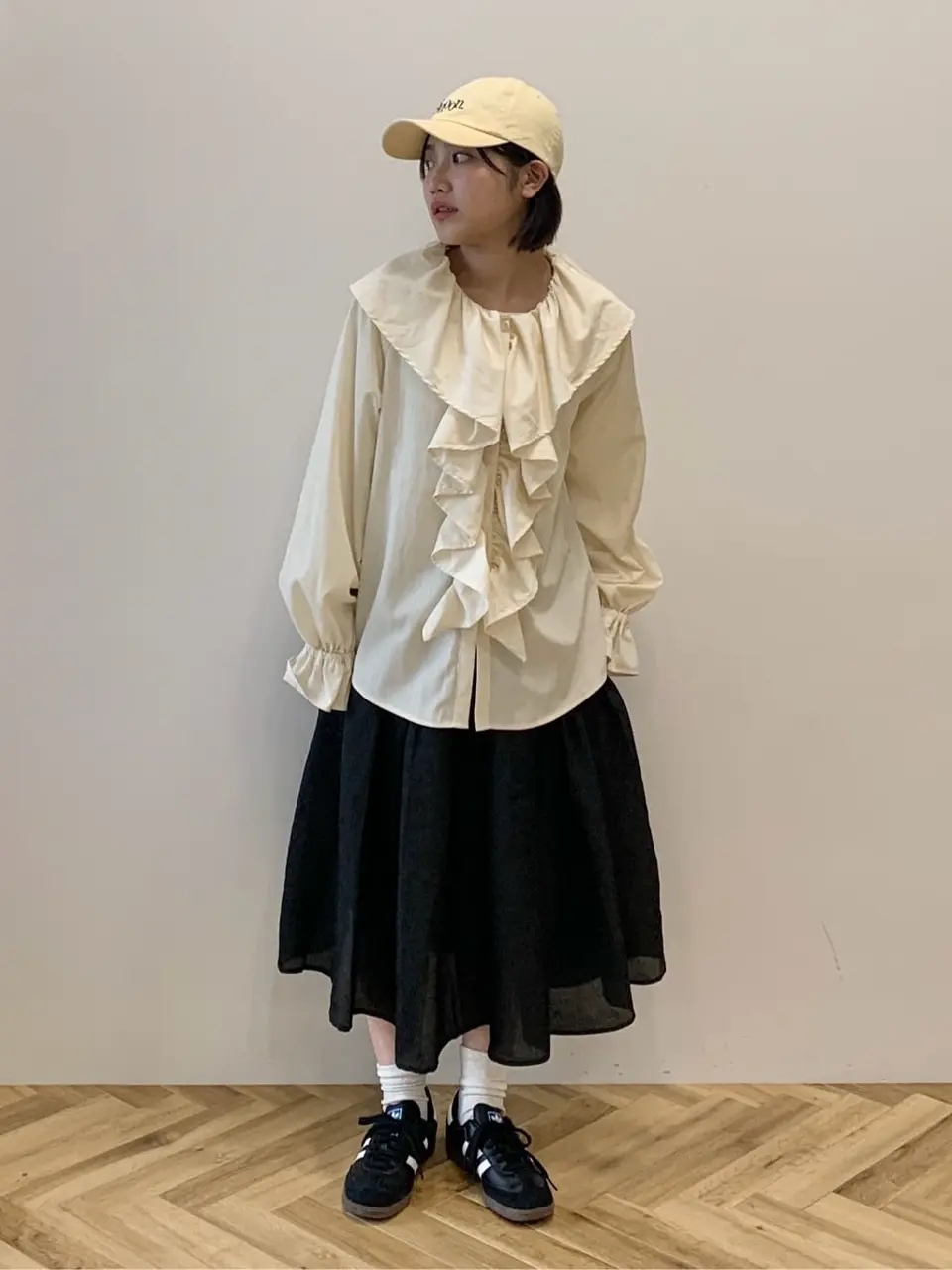 ジャガードボリュームスカート/AnriettMusée（アンリエットミュゼ）の