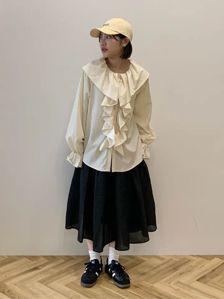 ジャガードボリュームスカート/AnriettMusée（アンリエットミュゼ）の