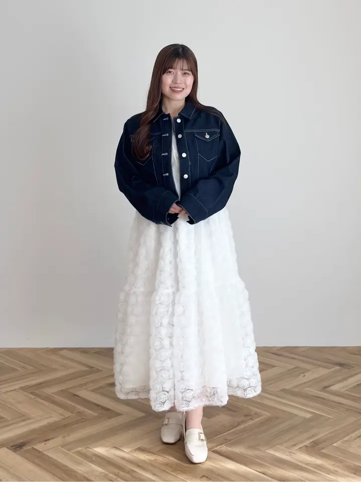 3Dフラワーチュールキャミワンピース/Areeam（アリーム）のキャミ