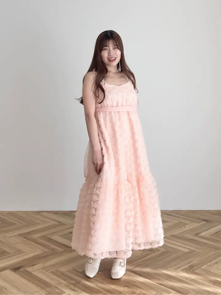 3Dフラワーチュールキャミワンピース/Areeam（アリーム）のキャミ