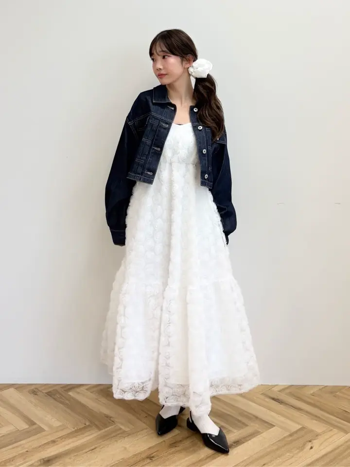 3Dフラワーチュールキャミワンピース/Areeam（アリーム）のキャミ