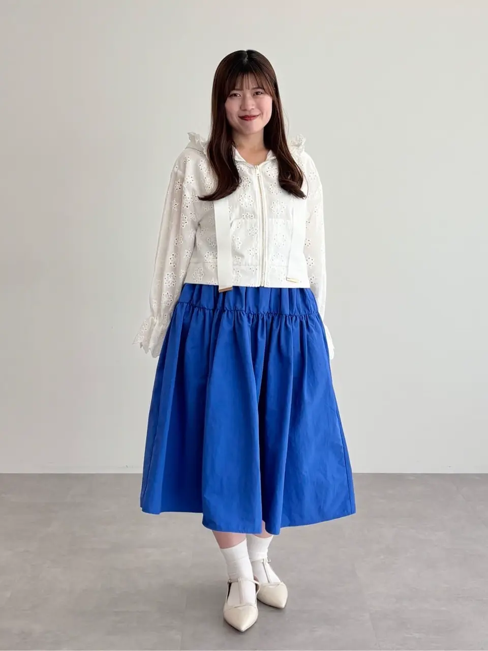 areeamミッキー / コットンレースパーカー ミッキー / コットンレースパーカー/Areeam（アリーム）のスウェット