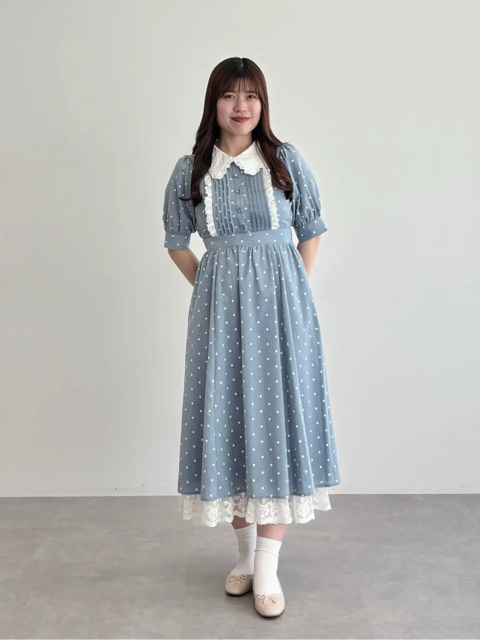 ドットピンタックワンピース/Areeam（アリーム）のその他ワンピース