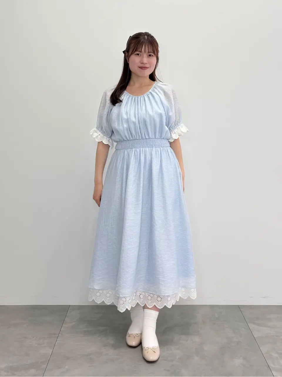 ウエストシャーリングワッシャーワンピース/Areeam（アリーム）の