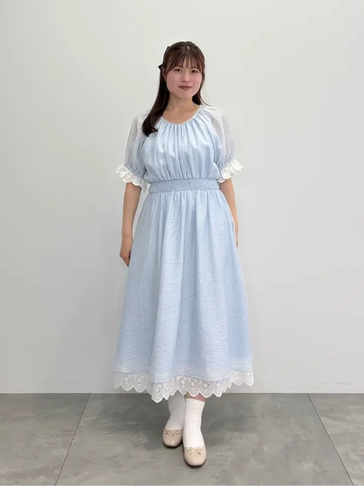 ウエストシャーリングワッシャーワンピース/Areeam（アリーム）の