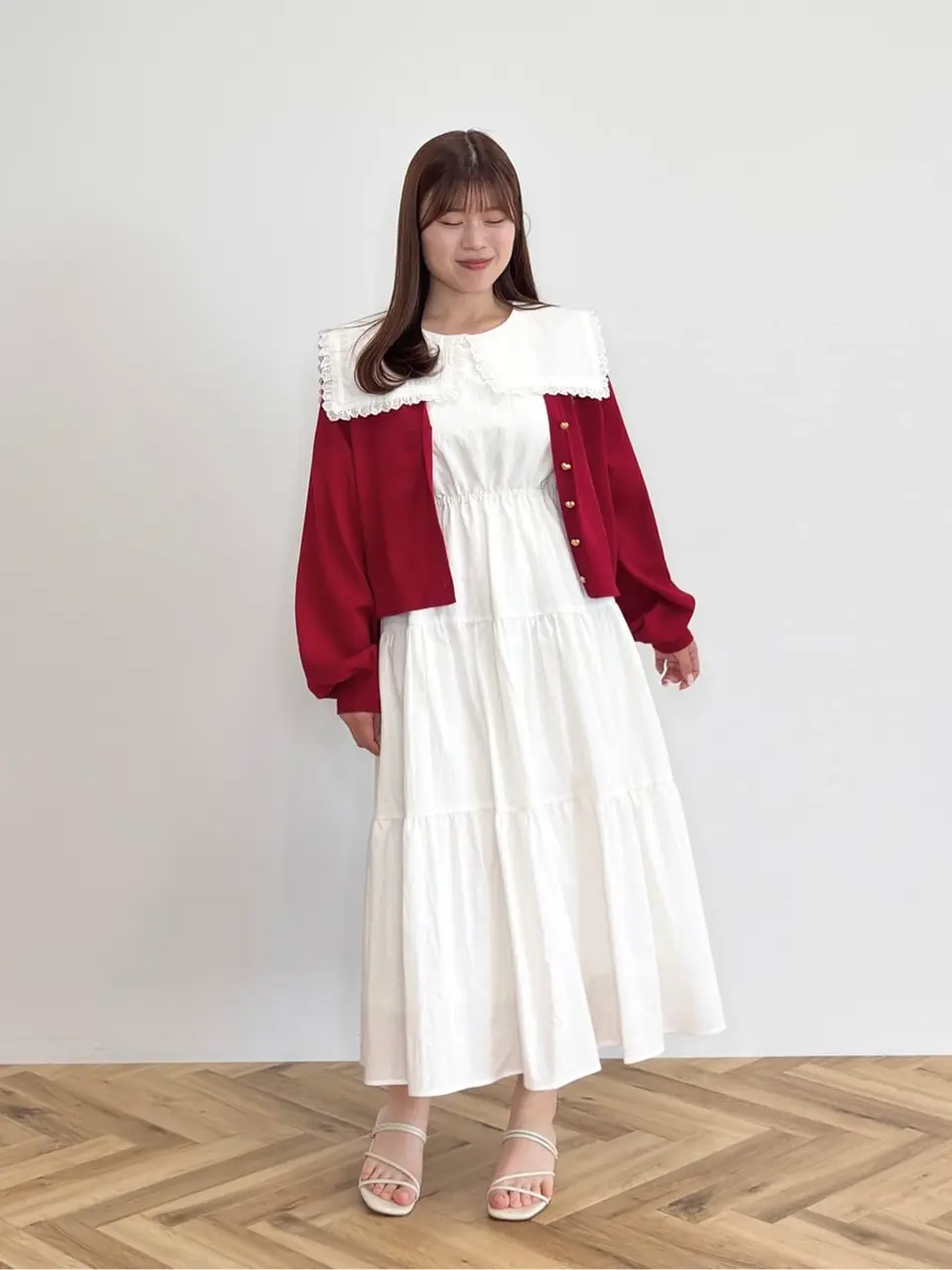 スクエアカラーティアードワンピース/Areeam（アリーム）のその他