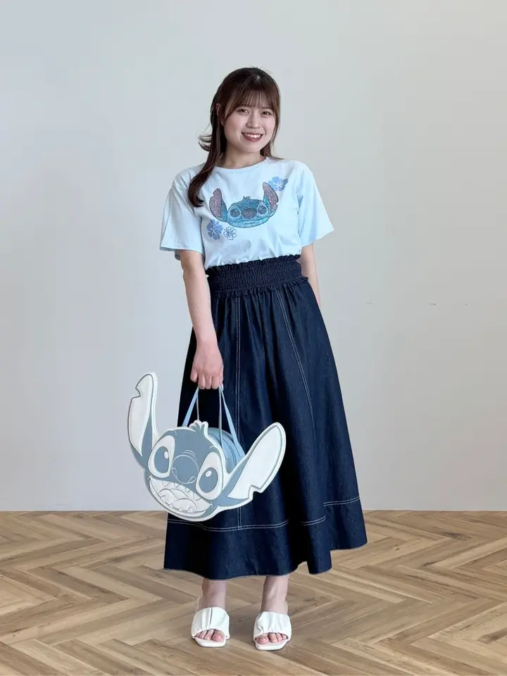 ゲームセンター限定非売品・新品スティッチ 可愛いハンドバッグ