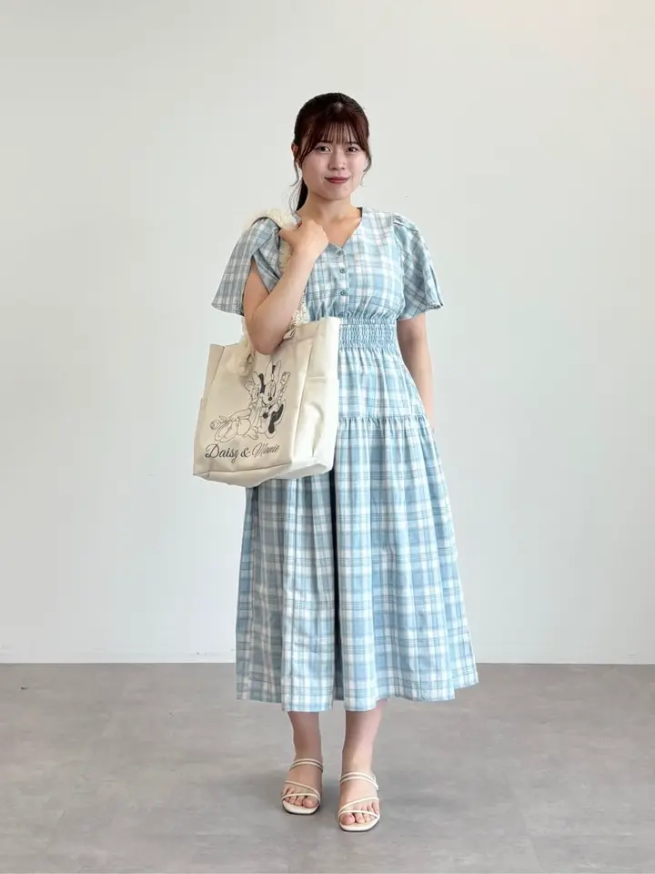 スリットスリーブチェックワンピース/Areeam（アリーム）のその他