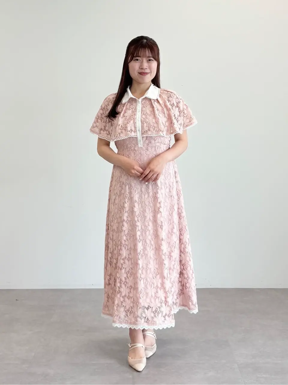 レースケープワンピース/Areeam（アリーム）のその他ワンピース