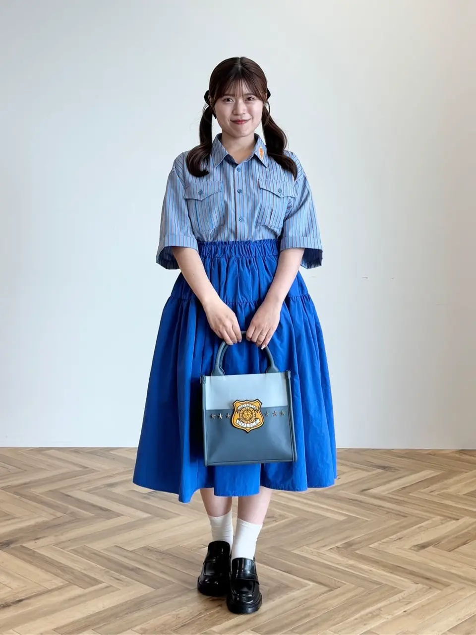 ズートピア/ジュディ/ストライプシャツ/Areeam（アリーム）のシャツ