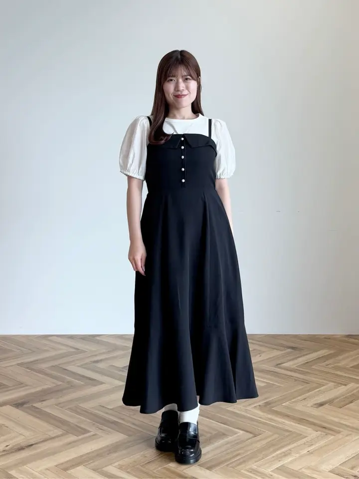 裾フレアキャミワンピース/Areeam（アリーム）のキャミワンピース