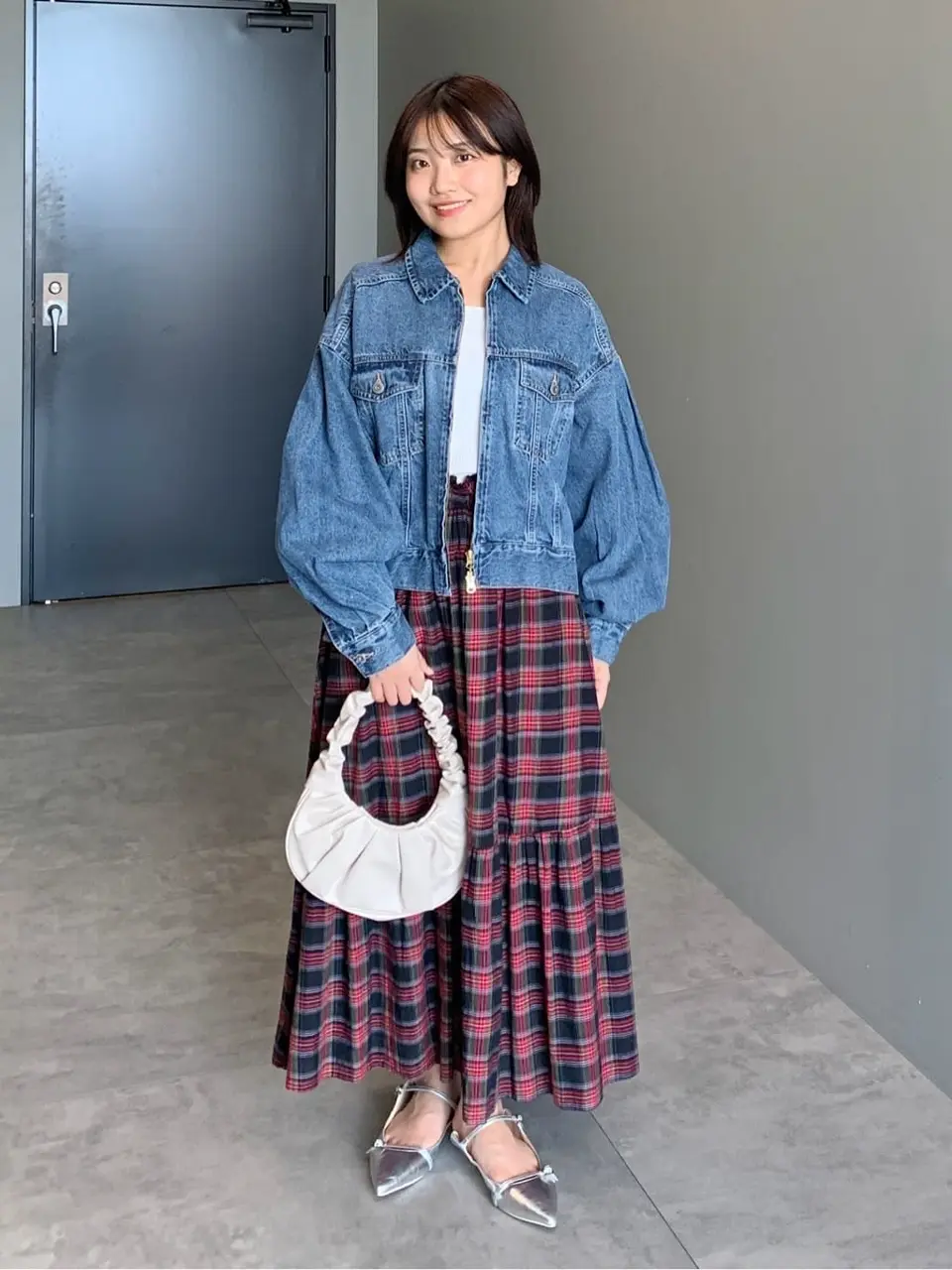 クリンクルスカート/earth music&ecology（アース ミュージック