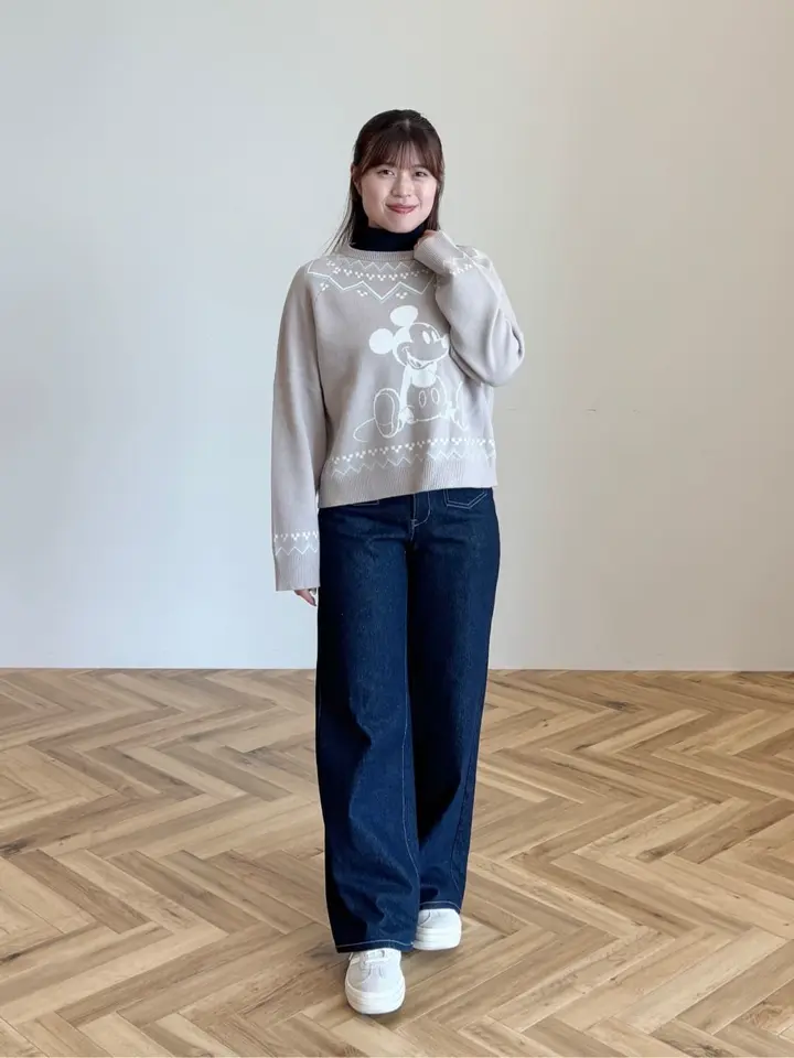 ミッキー/ノルディックニットプルオーバー/Areeam（アリーム）のニット