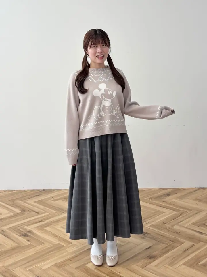 ミッキー/ノルディックニットプルオーバー/Areeam（アリーム）のニット