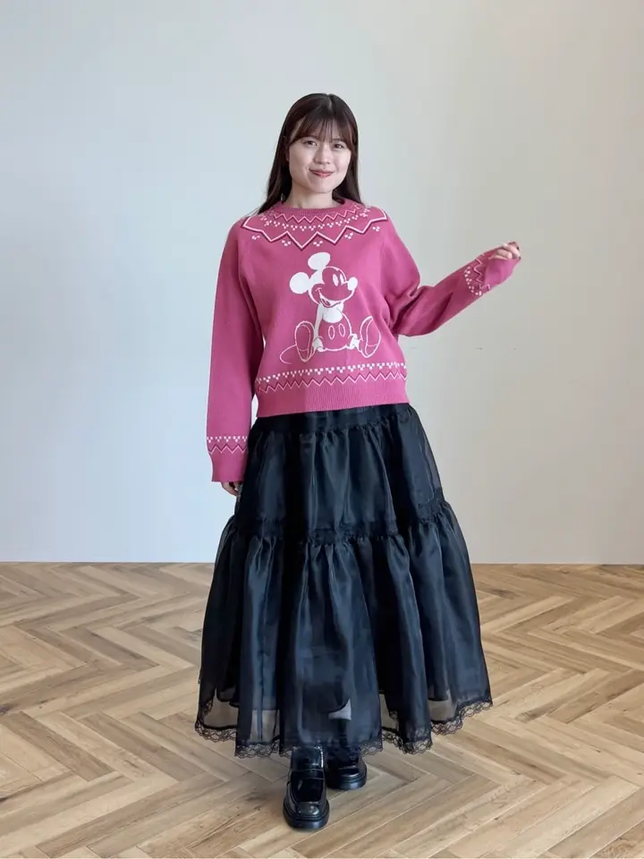 ミッキー/ノルディックニットプルオーバー/Areeam（アリーム）のニット