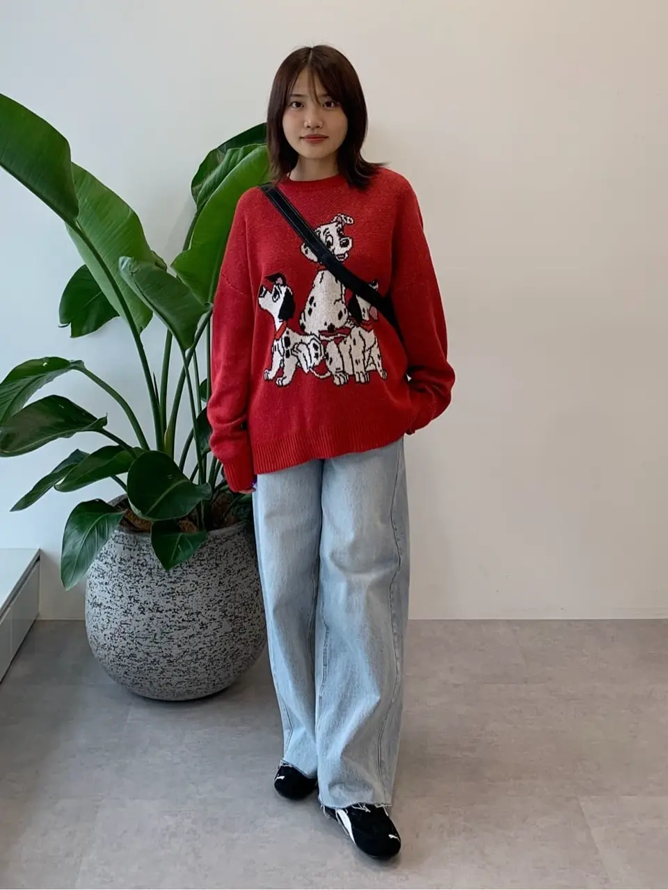 101匹わんちゃん/ジャガードニット/Green Parks（グリーン パークス