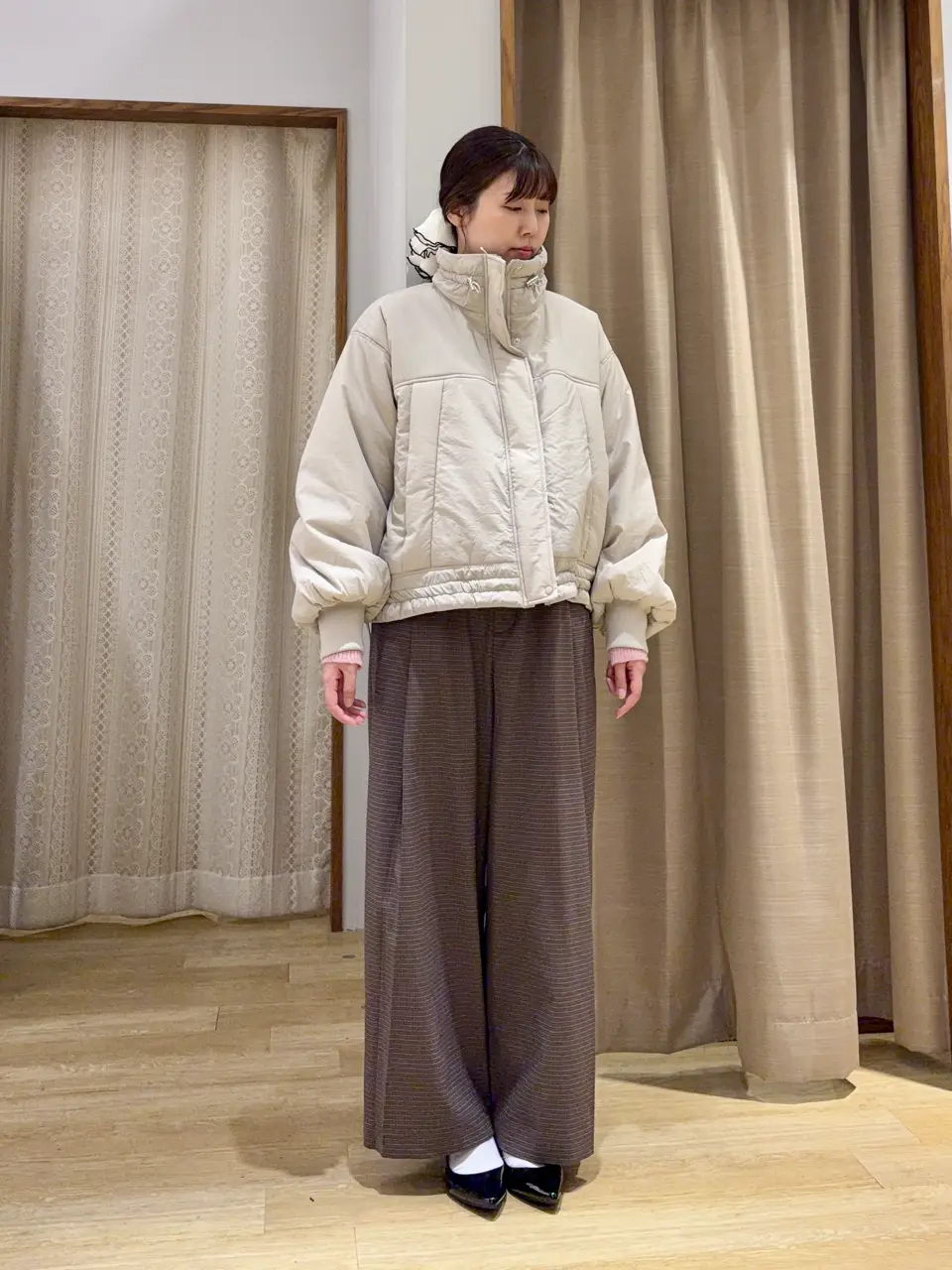 ORiental TRaffic エナメルヒールパンプス/earth music&ecology