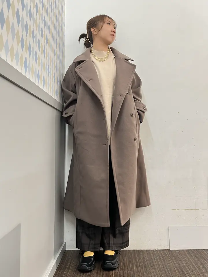 3WAYカラーロングコート/earth music&ecology（アース ミュージック