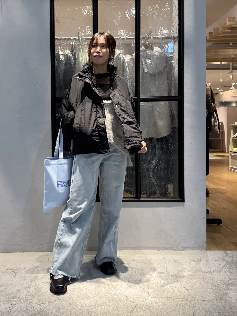 earth music&ecologyロゴトートバッグ/earth music&ecology（アース