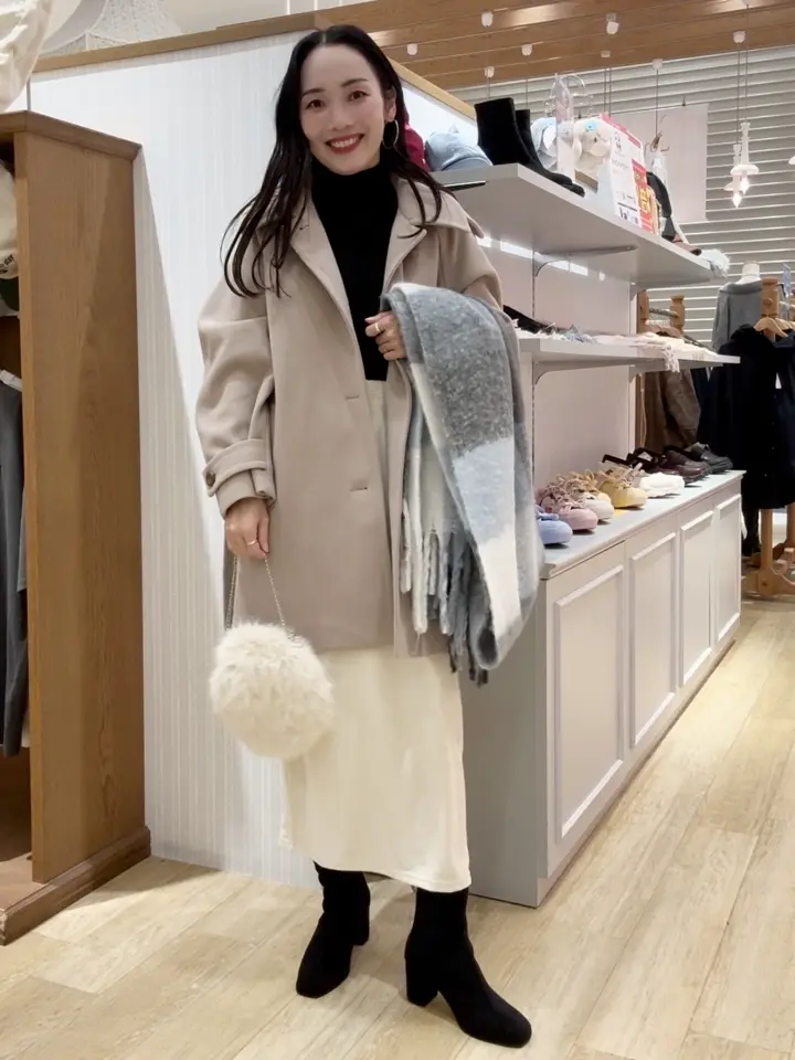 コーデュロイナロースカート/earth music&ecology（アース