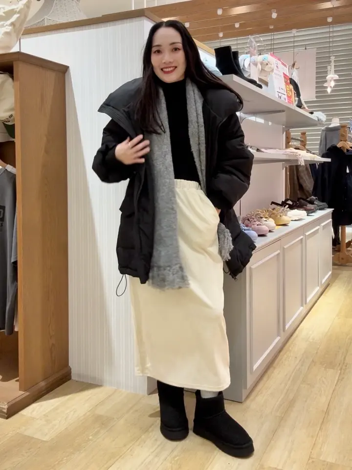 ルフトバッフェムートンチャンネルトラウザーズ ORiental TRaffic ムートンタッチブーツ/earth music&ecology（アース