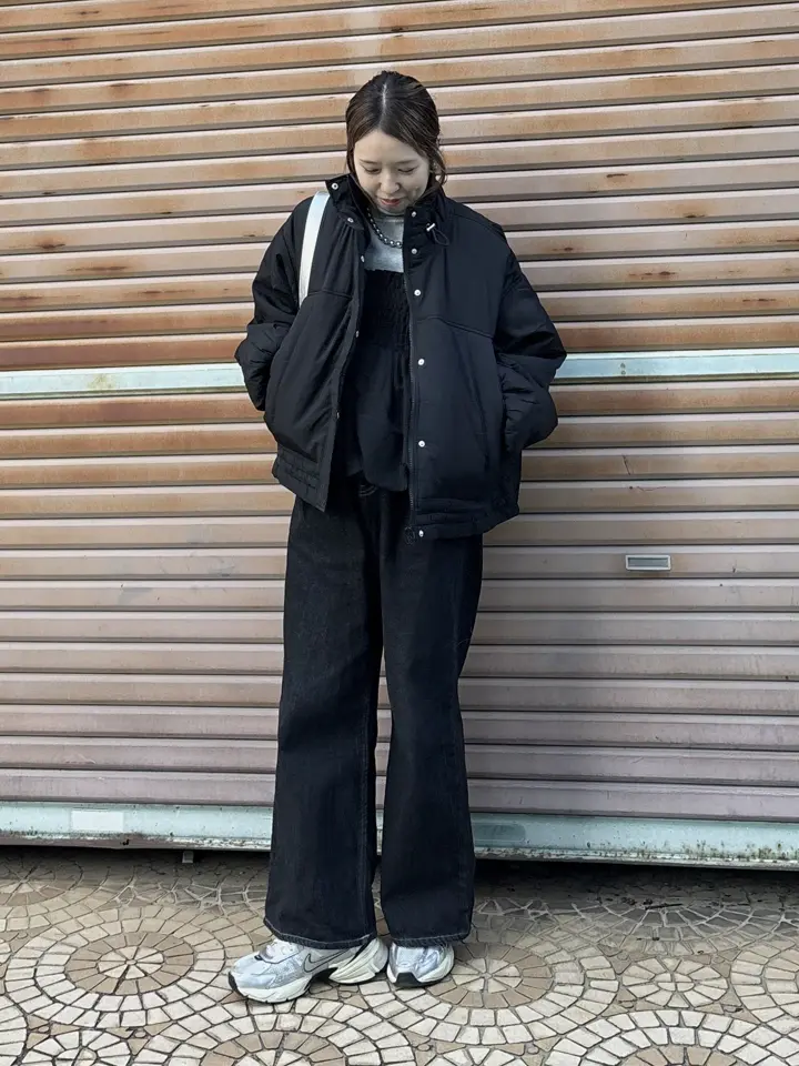 ≪USED≫タックホックデニムパンツ/earth music&ecology（アース