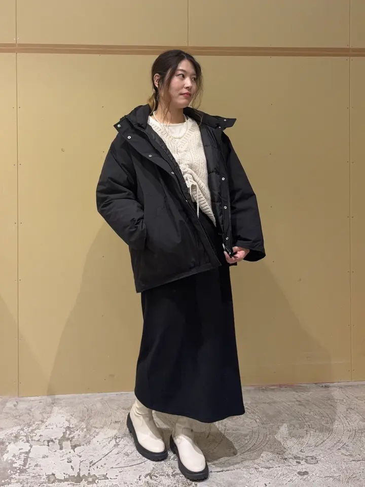 あったかフェミニンインナー(袖レース)/earth music&ecology（アース