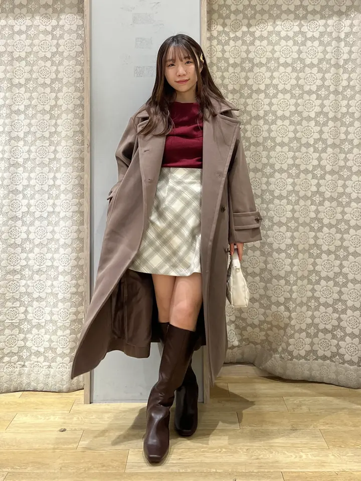 3WAYカラーロングコート/earth music&ecology（アース ミュージック