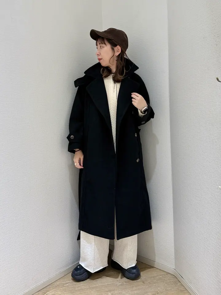 3WAYカラーロングコート/earth music&ecology（アース ミュージック