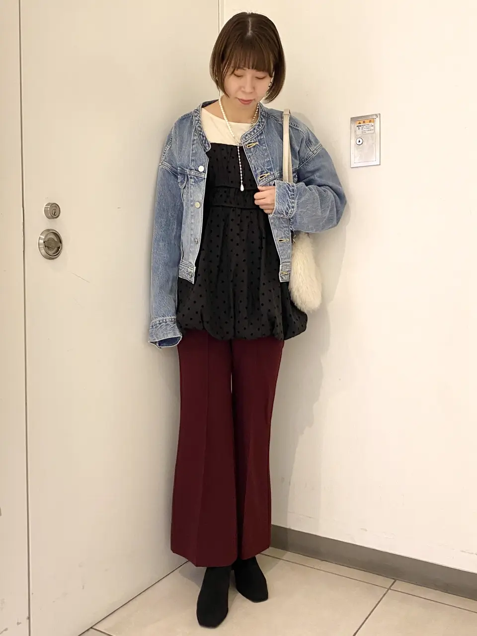 Lee × e.m.a.e. ライダース ノーカラージャケット/earth music&ecology