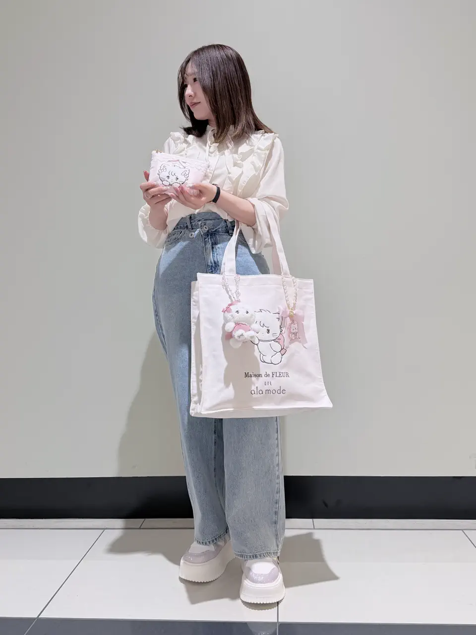 Lil ala mode ポーチ/Maison de FLEUR（メゾン ド フルール）のポーチ