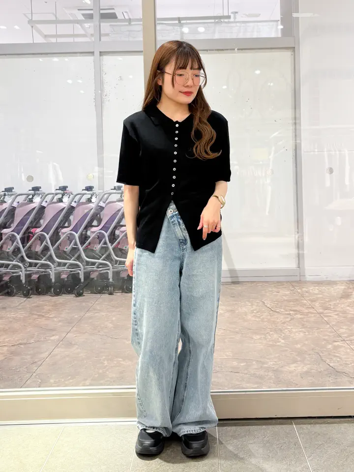 Second/Layer ニットポロ M SECOND/LAYER（セカンドレイヤー）の「＜SECOND LAYER＞ P/SWETAER