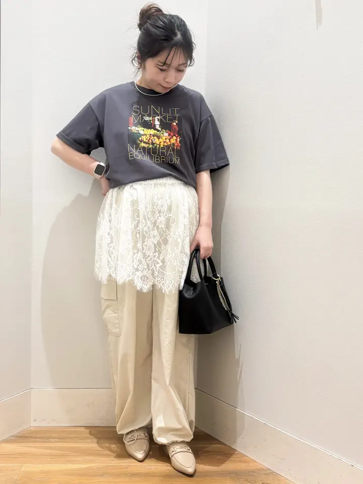 接触冷感】アソートプリントTシャツ/earth music&ecology（アース
