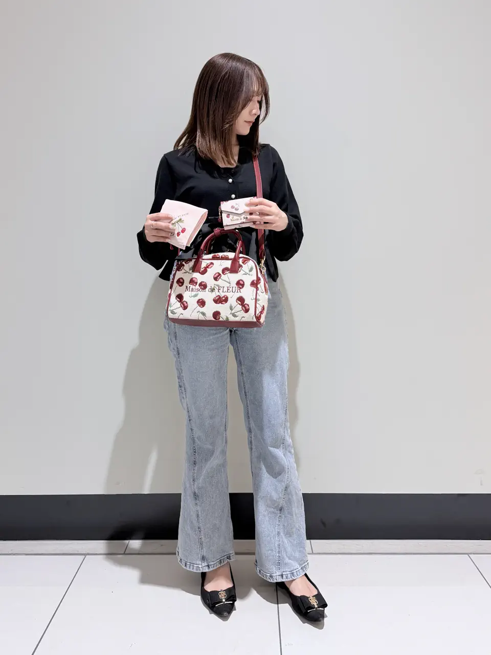 定価39000円 メゾンドフルール カノン Aライン Pコート 公式】Maison de FLEUR Petite Robe（メゾンドフルール プチローブ