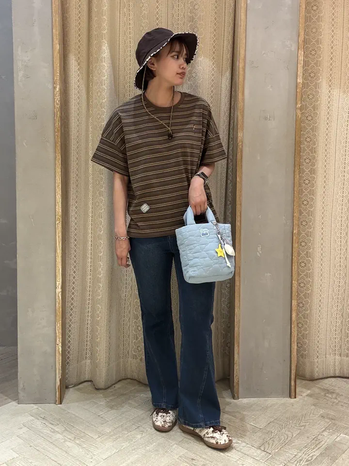 レトロボーダーTシャツ/TOY STORY/earth music&ecology（アース