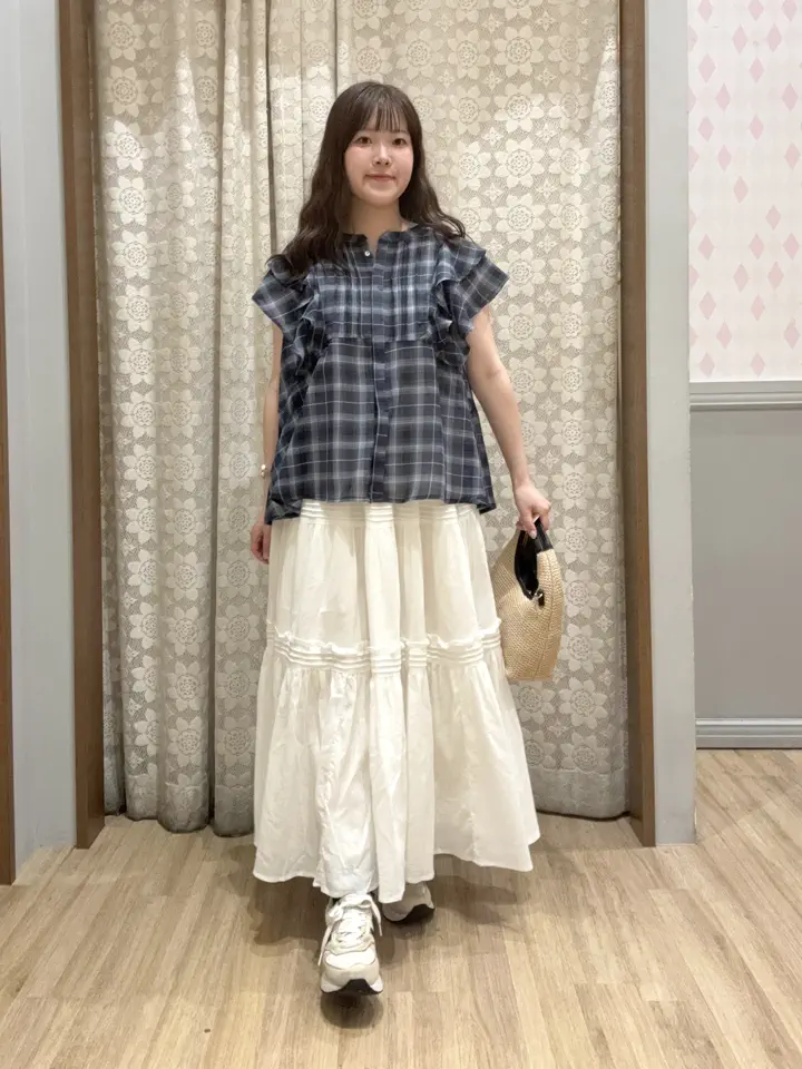 AZUL BY MOUSSY | チェックボウタイブラウス (シャツ・ブラウス 