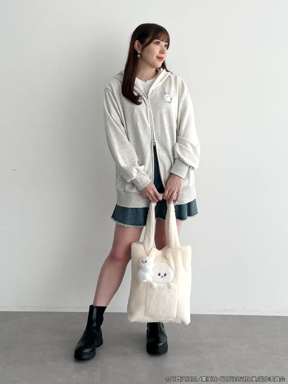イエティ サガラ刺繍 パーカー/earth music&ecology Japan Label