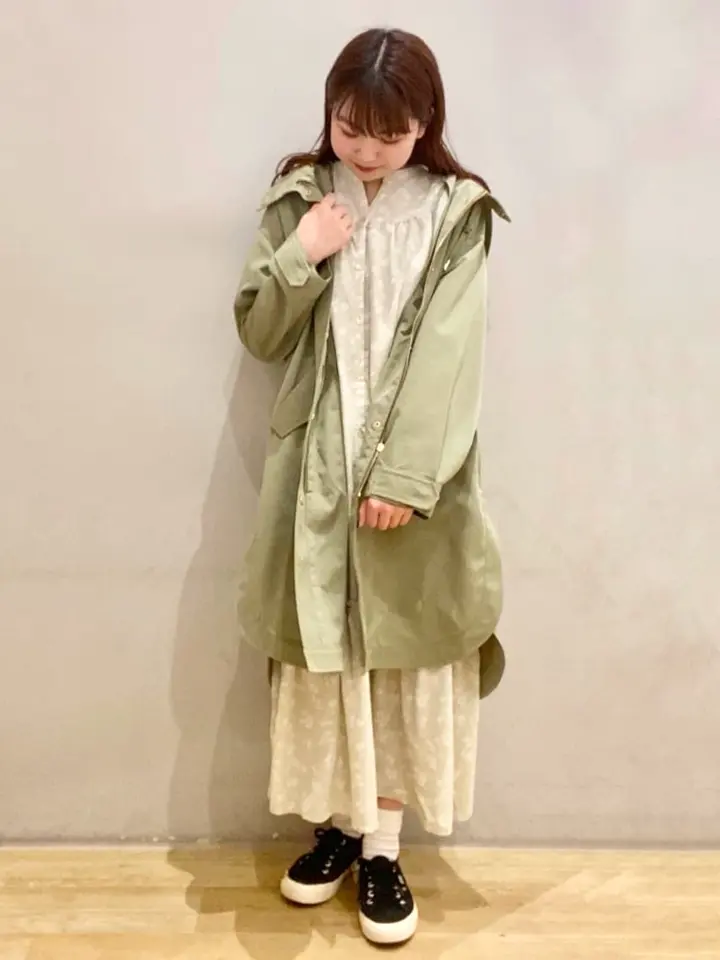 フラワードットワンピース/earth music&ecology（アース ミュージック