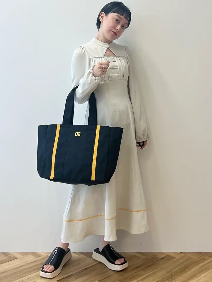 羊*様 earth music ＆ ecology×初音ミク　ロングワンピース 羊*様 earth music ＆ ecology×初音ミク ロングワンピース 初音ミク&鏡