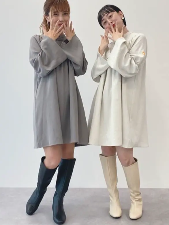 earth music&ecology　鏡音リン・レン　ミニワンピース 初音ミクや鏡音リン・レンとおそろコーデが楽しめる、earth