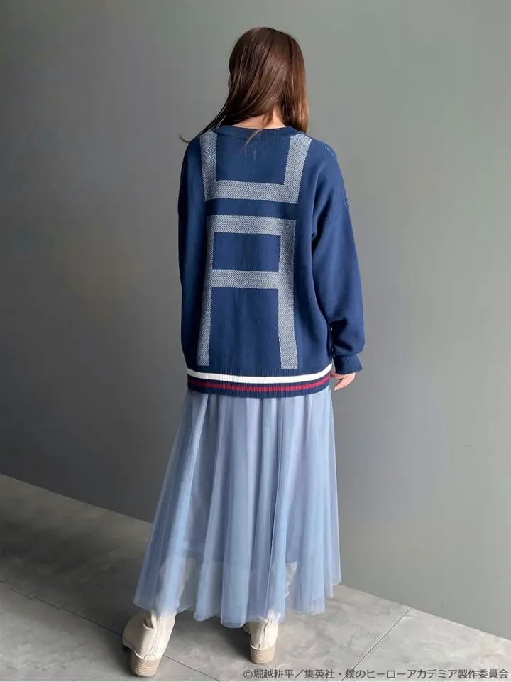 雄英高校ジャージ イメージ カーディガン/earth music&ecology（アース