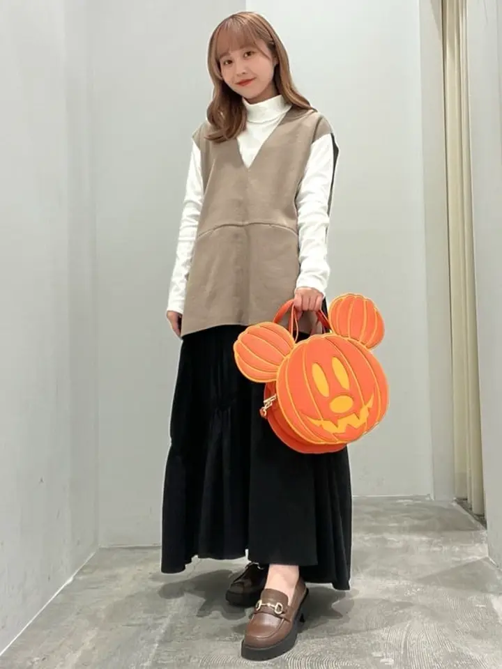 アリーム Areeam ミッキー かぼちゃ バッグ ハロウィン パンプキン