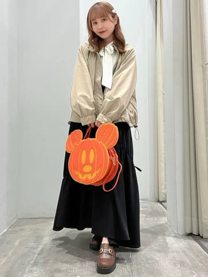 ミッキー/かぼちゃショルダーバッグ/Areeam（アリーム）の