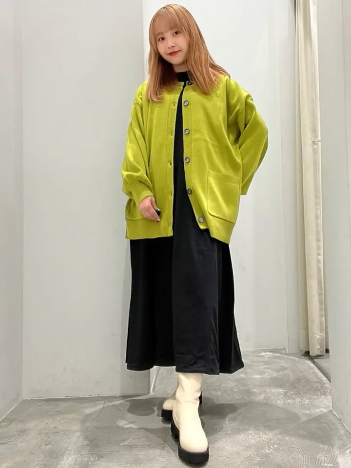 ギャザーポケットノースリーブワンピース/earth music&ecology（アース