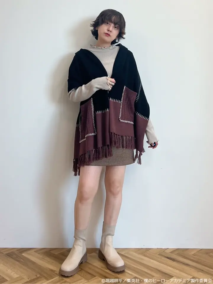 荼毘 イメージ ニットストール/earth music&ecology（アース