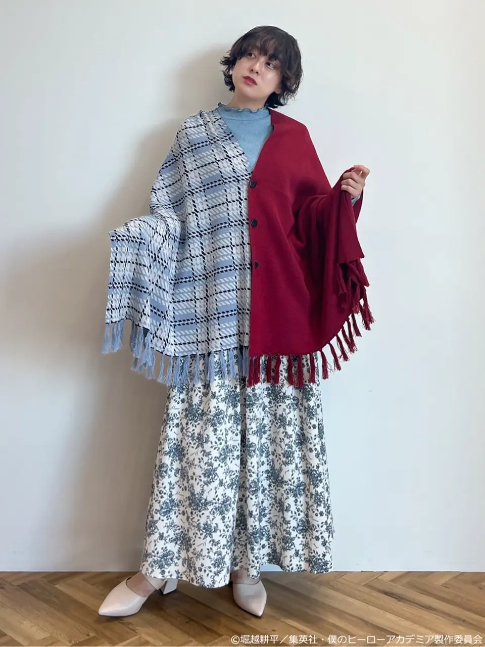 轟焦凍 イメージ 2WAYニットストール/earth music&ecology（アース